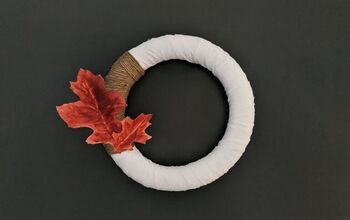  Guirlanda de outono mínima: fácil de fazer com materiais básicos