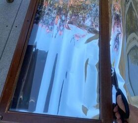 4 Ways to Cover Glass Doors Mirror Film Hack Hometalk