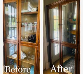 How Do I Cover Clear Glass Cabinet Doors- Armchair Builder :: Blog
