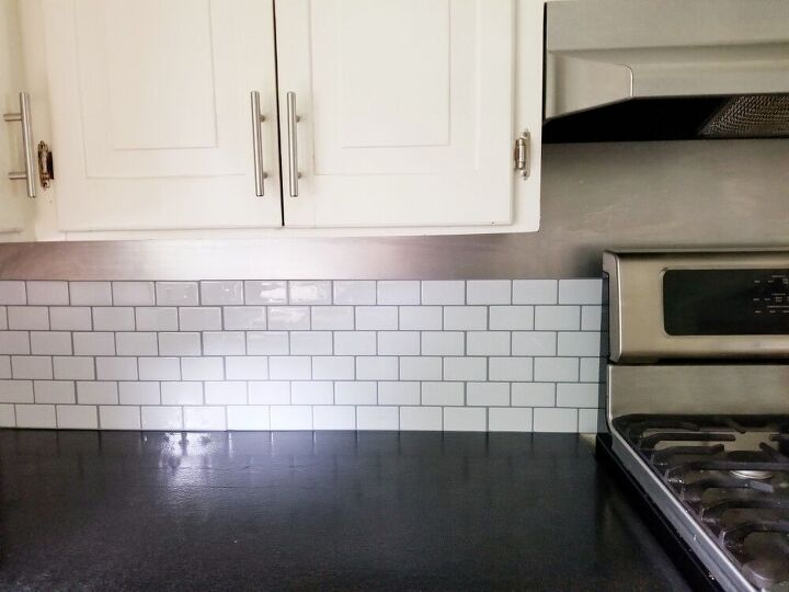 i gave my dingy backsplash an update in one afternoon