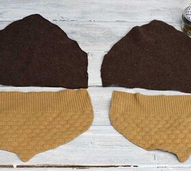 upcycled sweater pillows for fall