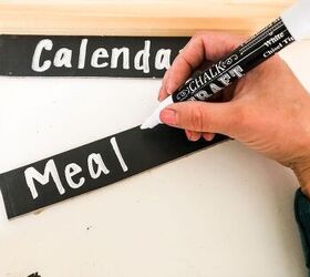 how to diy chalk board labels