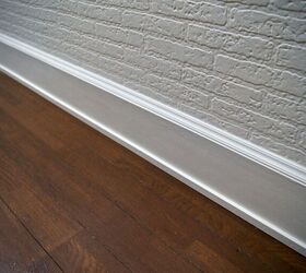 flip your old baseboards
