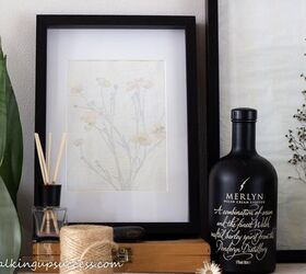 13 low budget ways to decorate your living room walls, How to Make Pressed Flower Prints