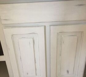 chalk painting bathroom cabinets for master bathroom makeover