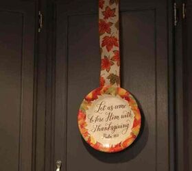 Simple Paper Plate Decor