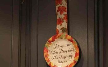 Simple Paper Plate Decor