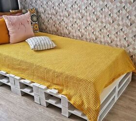 Very Simple Bed Frame From Pallets