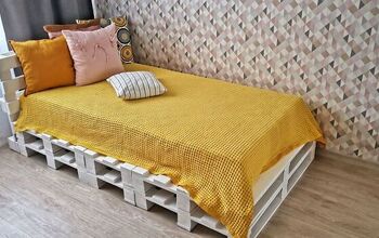 Very Simple Bed Frame From Pallets