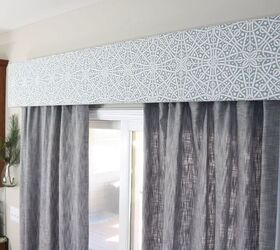 14 stunning window updates that ll make a huge difference in your home, DIY Fabric Cornice Box