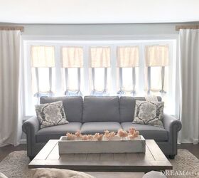 14 stunning window updates that ll make a huge difference in your home, How to Make Pallet Curtain Rods