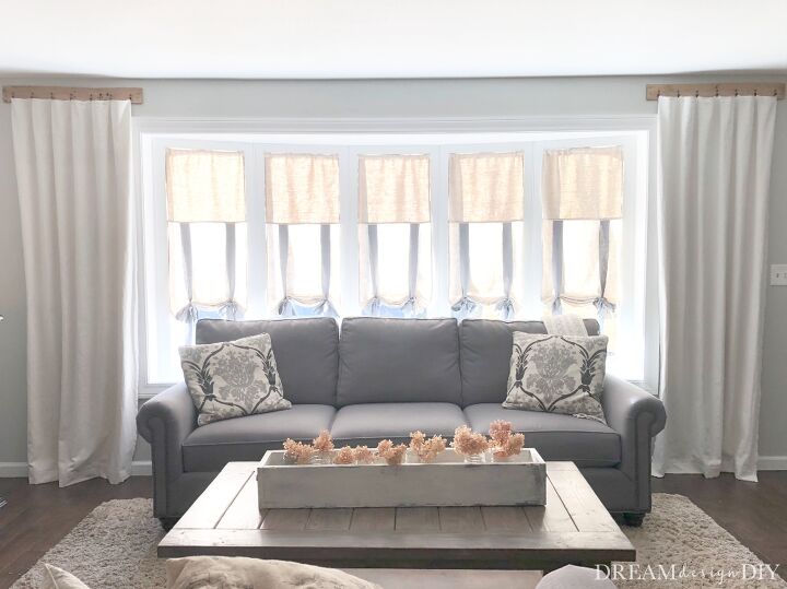 14 stunning window updates that ll make a huge difference in your home, How to Make Pallet Curtain Rods