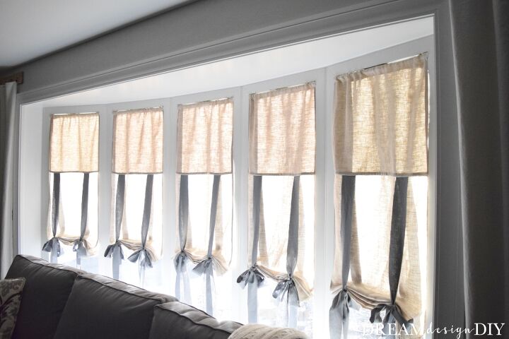 14 impresionantes actualizaciones de ventanas que harn una gran diferencia en su, DIY Tie Up Shades