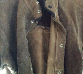 how can i clean a leather welding jacket