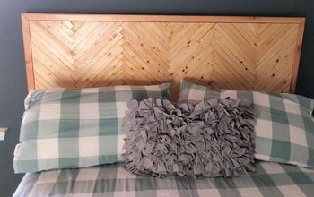 Modern Bohemian Headboard Made With Shims