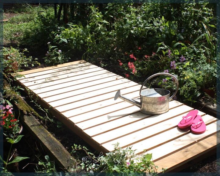 s 12 out of the box diy ideas you re going to want to try, A Footbridge From a Futon Frame