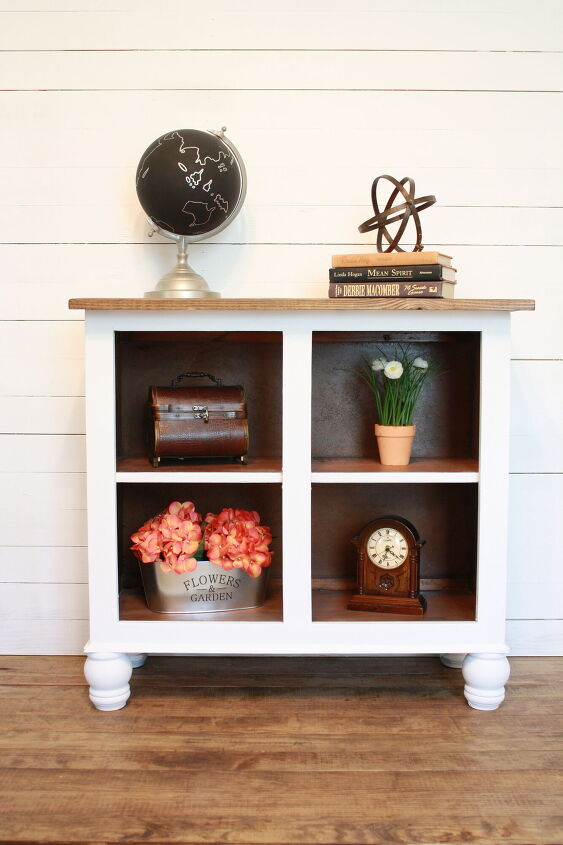s 12 out of the box diy ideas you re going to want to try, Repurposed Childhood Kitchen Cabinet
