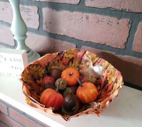 DIY Fabric Bowls for Fall