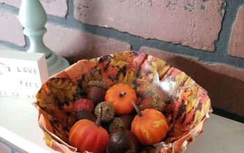 DIY Fabric Bowls for Fall