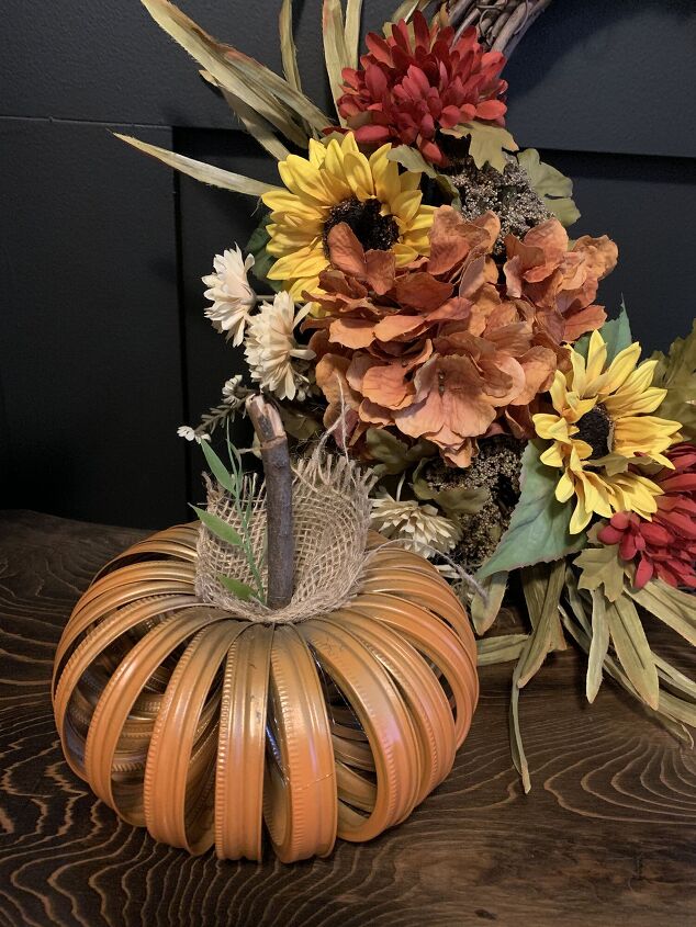 s 20 gorgeous ways to let everyone know that it s finally september, Jar Lids Make the Cutest Fall Decor Item