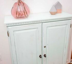 how to inexpensively update a cabinet