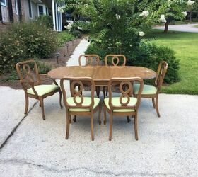 giving a french provincial dining set some ooh la la