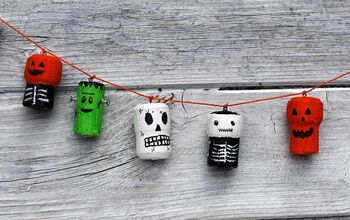 Fun Spooky Repurposed Wine Corks For Halloween