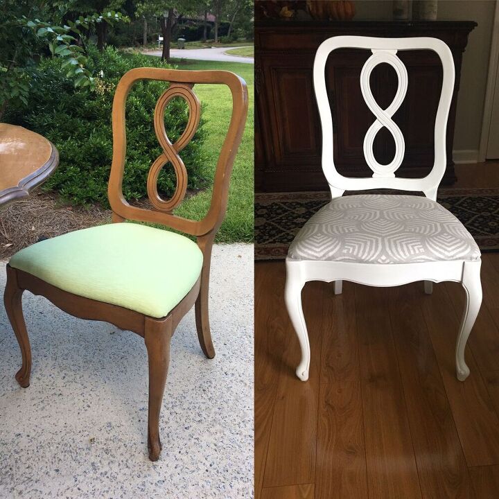 giving a french provincial dining set some ooh la la