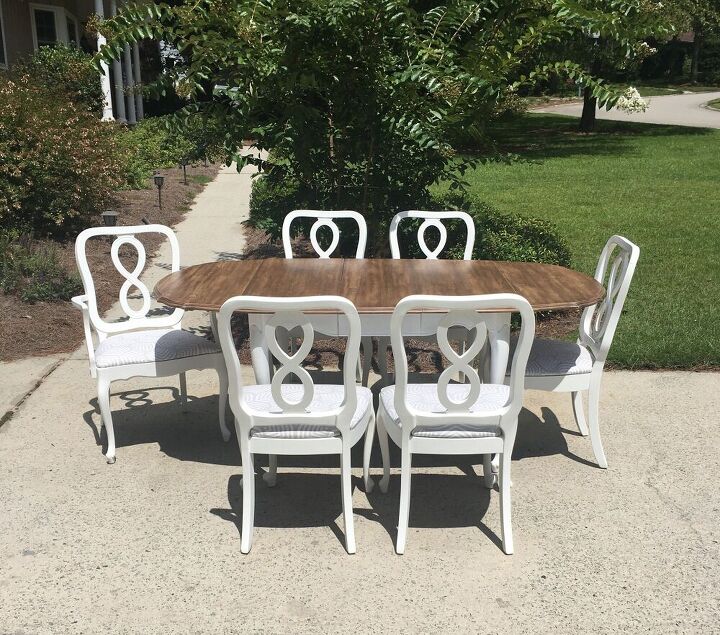giving a french provincial dining set some ooh la la