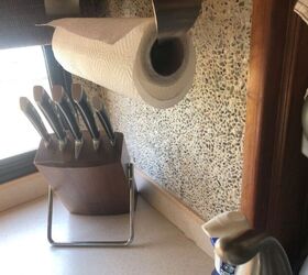 Mirrored Backsplash to Pebble Backsplash