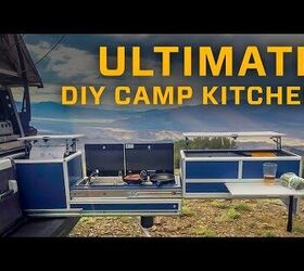 Build A Portable Diy Camping Kitchen With Working Sink Hometalk