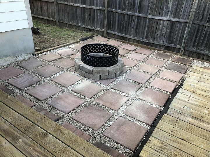 create a backyard fire pit