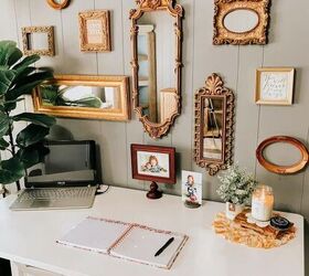 How I Built a Gallery Wall Above My New Desk