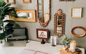 How I Built a Gallery Wall Above My New Desk