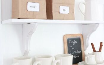 How to Install DIY Open Shelving in Kitchen