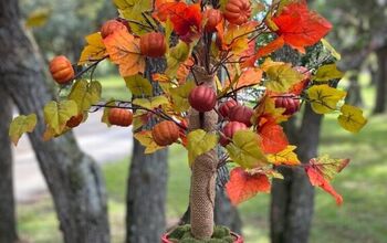 Fall Tree and Autumn Leaves