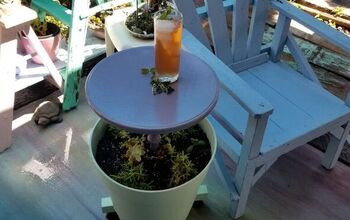 Patio Planter With Table
