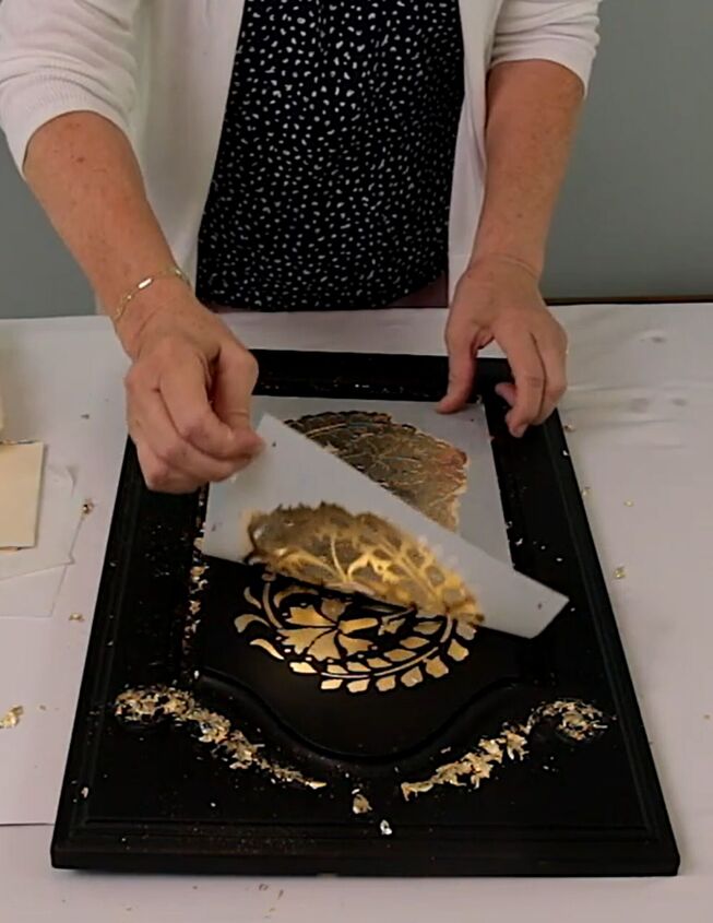 6 projetos extravagantes de bricolage que voc pode fazer com folha de ouro, modelo de folha de ouro