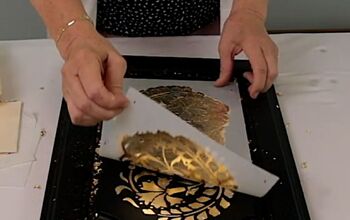 6 projetos extravagantes de bricolage que você pode fazer com folha de ouro