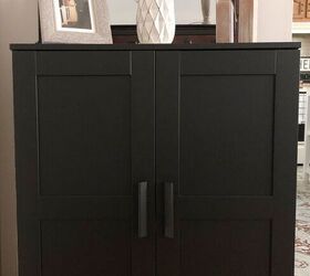 quick ikea cabinet makeover