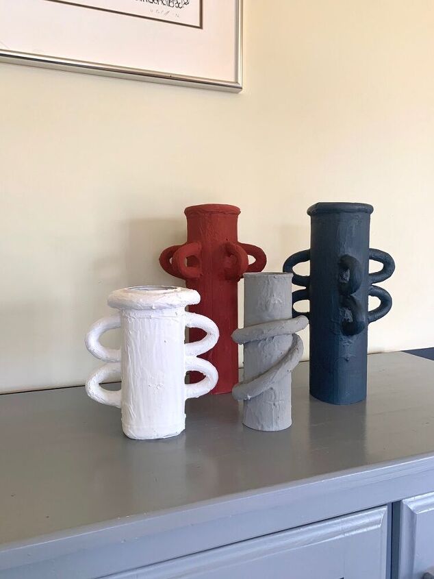 faux pottery vessels