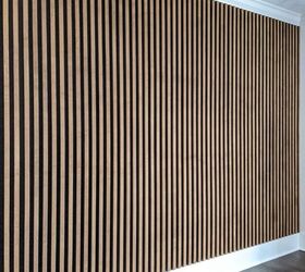 how to make an affordable slat wall