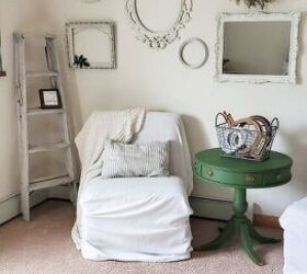 s 12 thrift store transformations that caught our eye this week, Open Frame Wall Gallery From Thrifted Frames