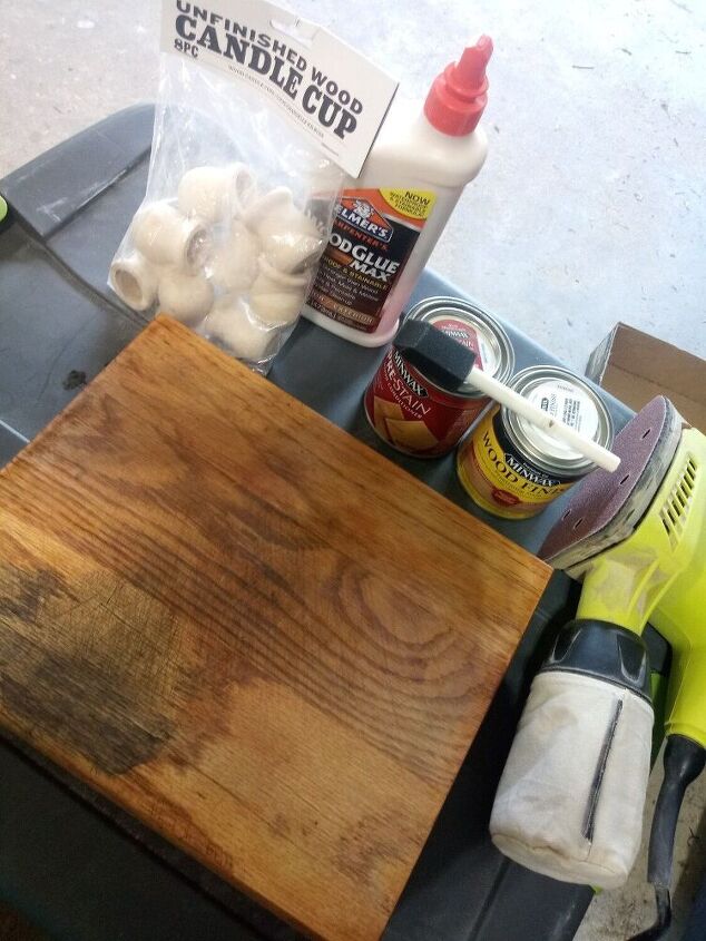 s 12 thrift store transformations that caught our eye this week, Thrift Store Butcher Block Riser