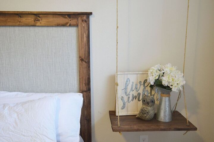 take your bed to the next level with these 18 gorgeous headboards, Easy Farmhouse Headboard for 60
