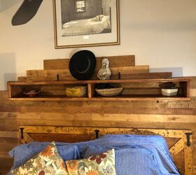 take your bed to the next level with these 18 gorgeous headboards, Repurposed Shoe Storage Into A Functional Headboard