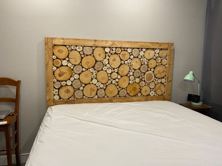 take your bed to the next level with these 18 gorgeous headboards, Colorado Wood Slice Headboard