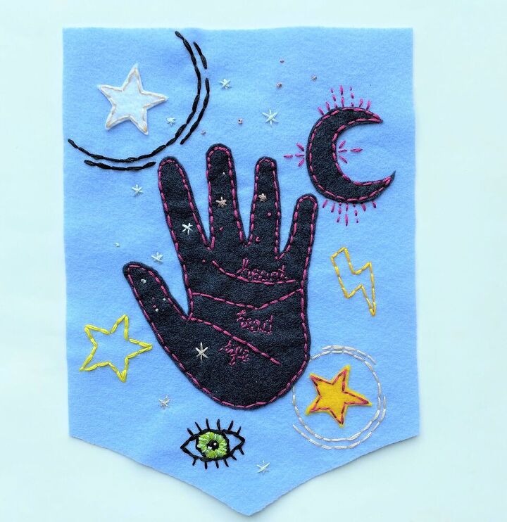palmistry wall hanging