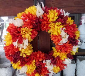 Dollar Store Fall Wreath