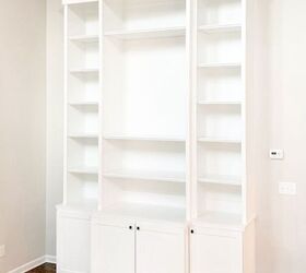 diy how to build your own built in shelves